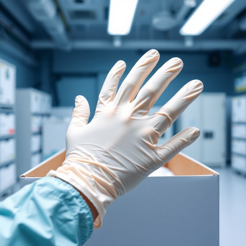 Guantes de Nitrilo para Laboratorio