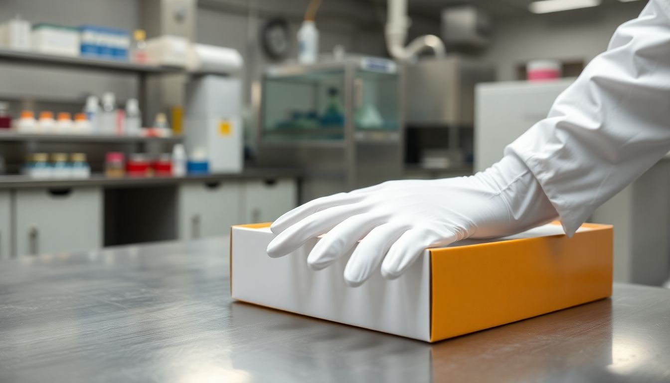 Guantes de Nitrilo para Laboratorio