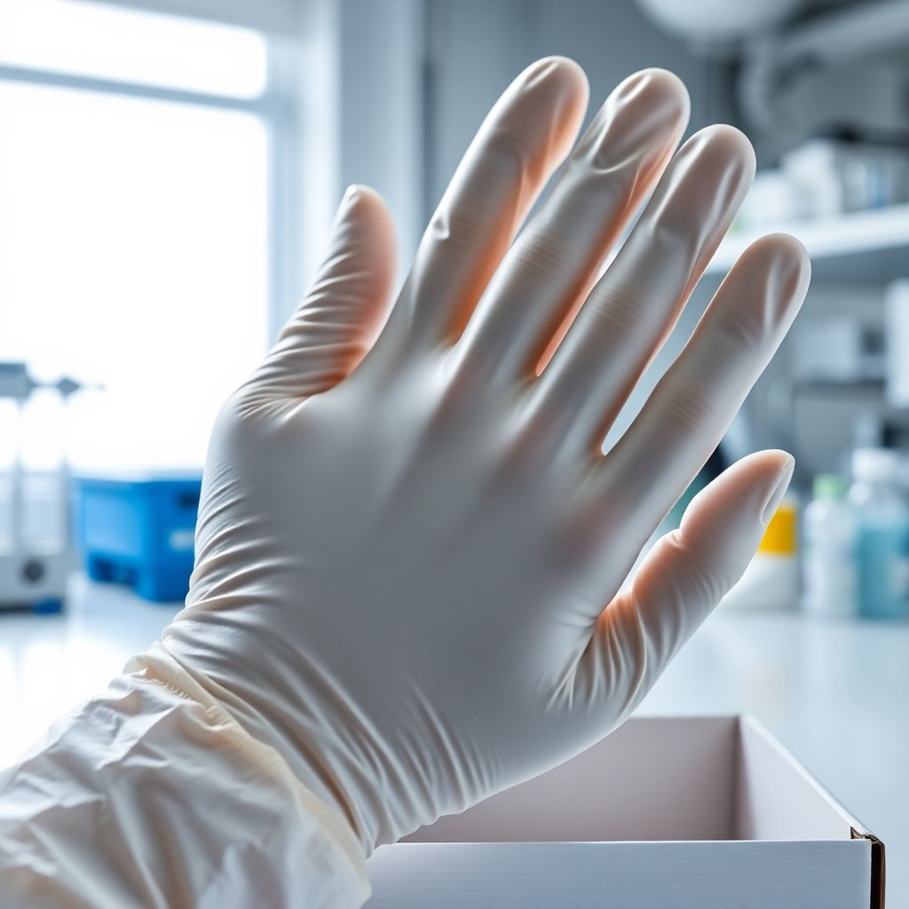 Guantes de Latex Esteriles Desechables